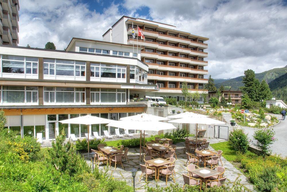 Mountain Plaza Hotel Давос Экстерьер фото